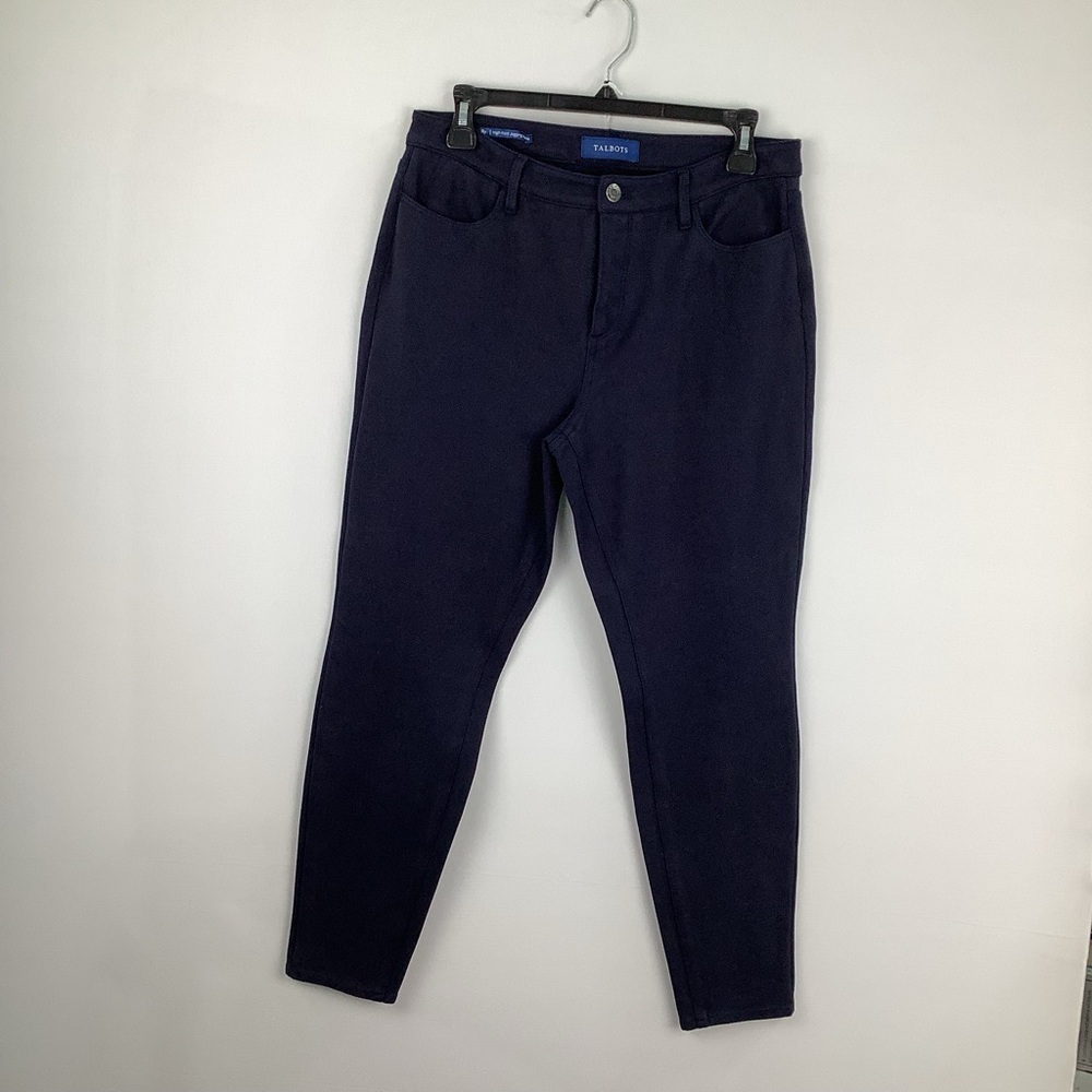 Talbots High Waist Jegging Ankle Pants womens size 8P‎